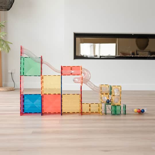 Connetix® Rainbow Magnetic Tiles Ball Run Expansion Kit